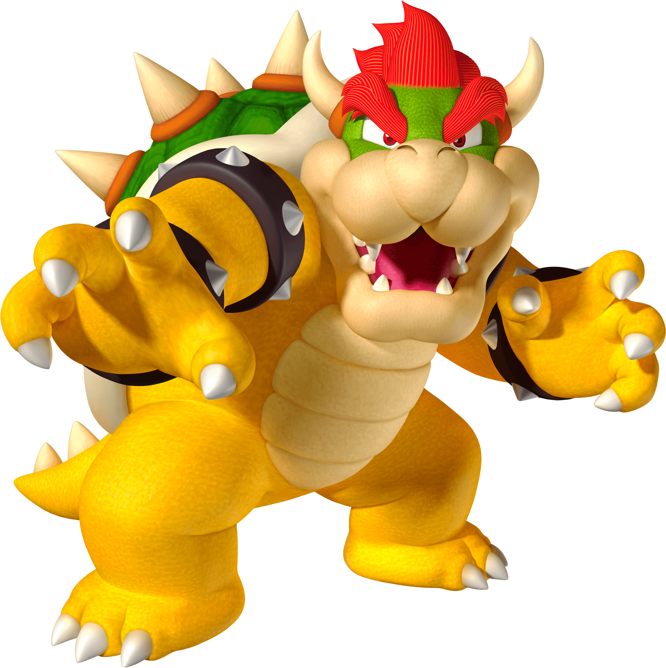 Bowser - Mario Browser Clipart (2817x2824), Png Download
