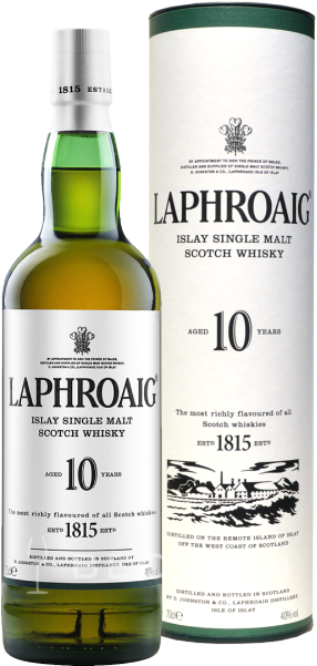 Spirits Scotch Single Malt - Whisky Laphroaig Clipart (600x600), Png Download