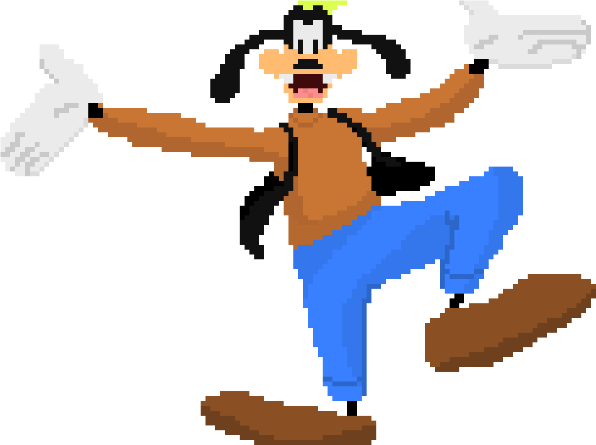 Goofy - Cartoon Clipart (1240x910), Png Download