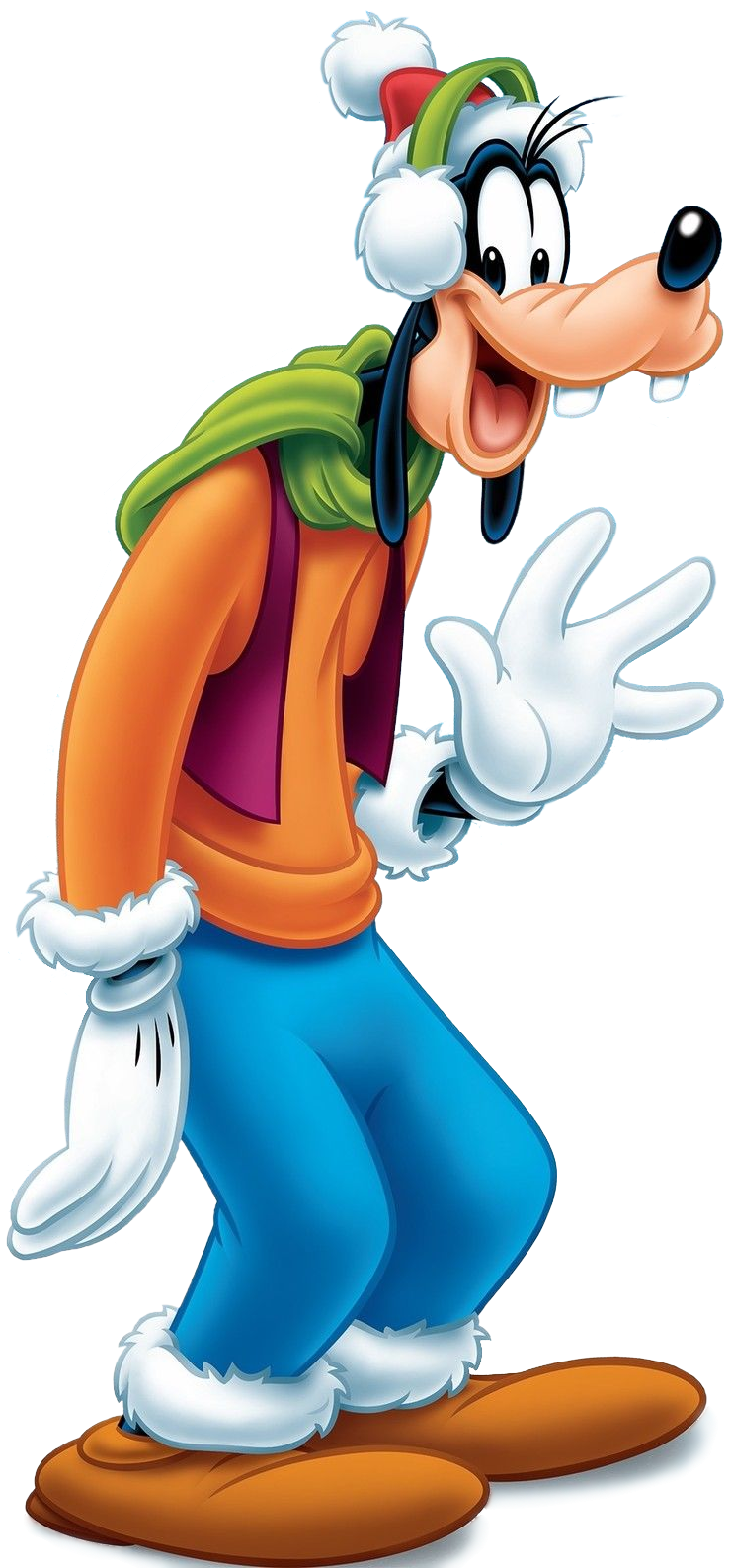 Image Goofy Christmas Community Central Fandom Picture - Holiday Goofy Clipart (766x1600), Png Download