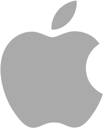 Apple Grey Logo Png Transparent - Transparent Apple Logo 2018 Clipart (518x597), Png Download