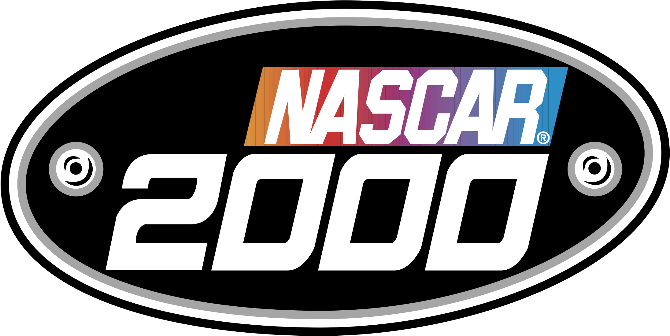 Nascar 2000 Logo Png Transparent - Nascar 2000 Logo Clipart (2400x2400), Png Download