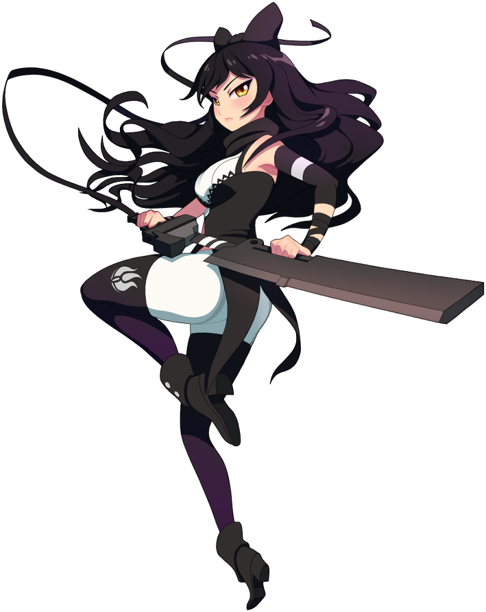 "#rwby Amity Arena Art " - Rwby Amity Arena Blake Clipart (1103x1200), Png Download