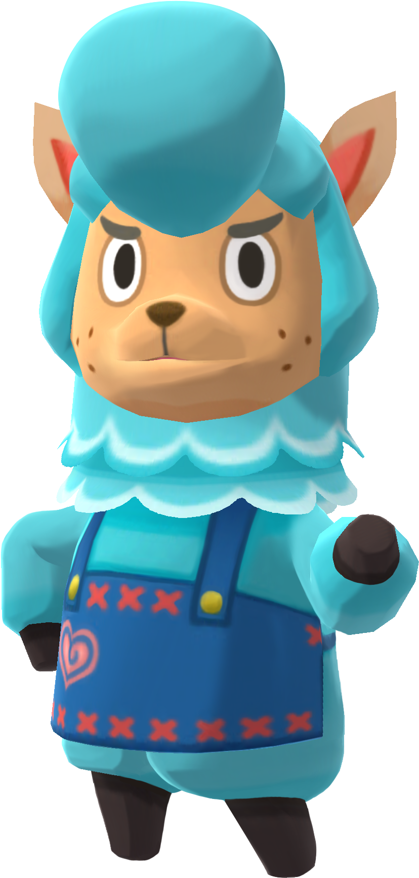 Image Pocket Camp Character - Cartoon Clipart (828x1734), Png Download