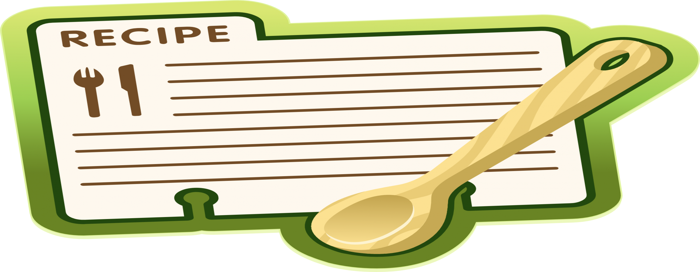 Lasagna Clipart (2412x940), Png Download