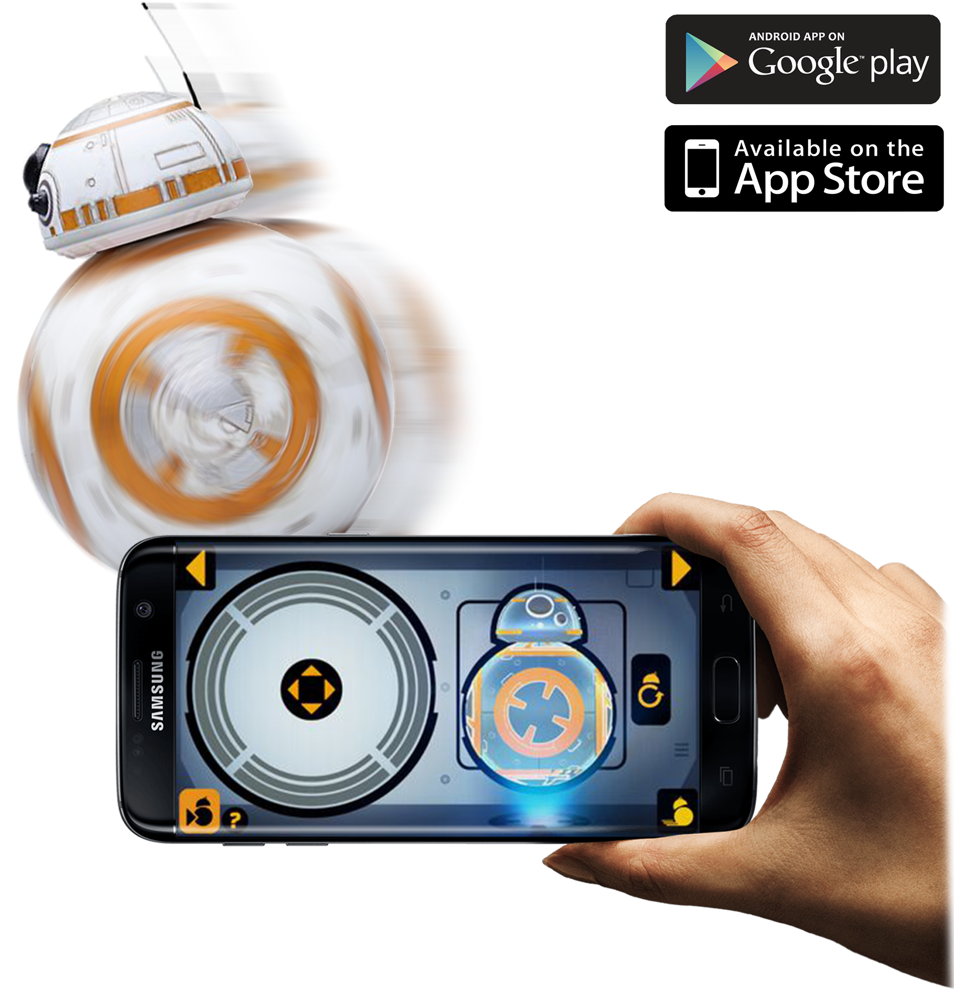 Bb8 And Force Band - Available On The App Store Clipart (2000x2000), Png Download
