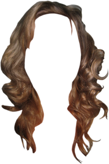 Lace Wig Clipart (460x690), Png Download