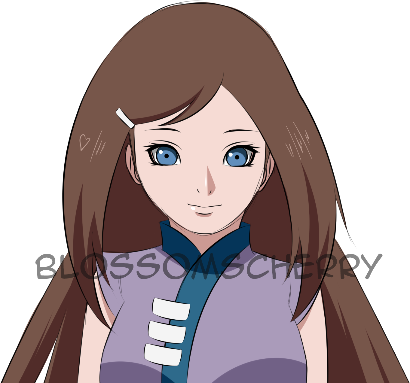 Naruto Oc Female Brown Hair , Png Download - Naruto Oc Anzu Sarutobi Clipart (1364x1275), Png Download