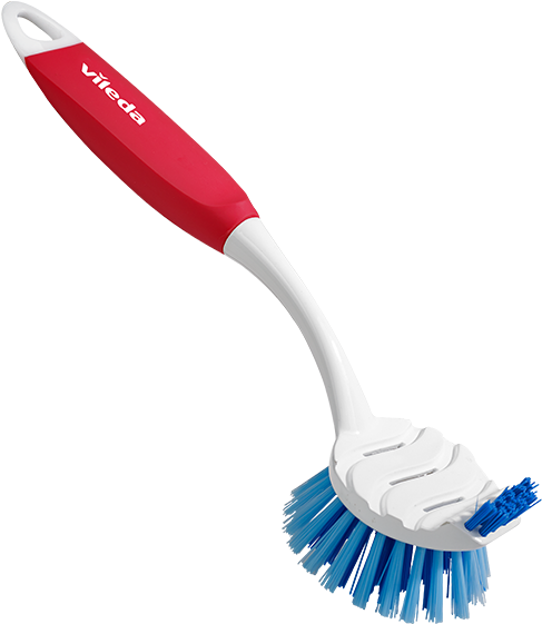 Dish Brushes - Vileda Toilet Brush Clipart (600x600), Png Download