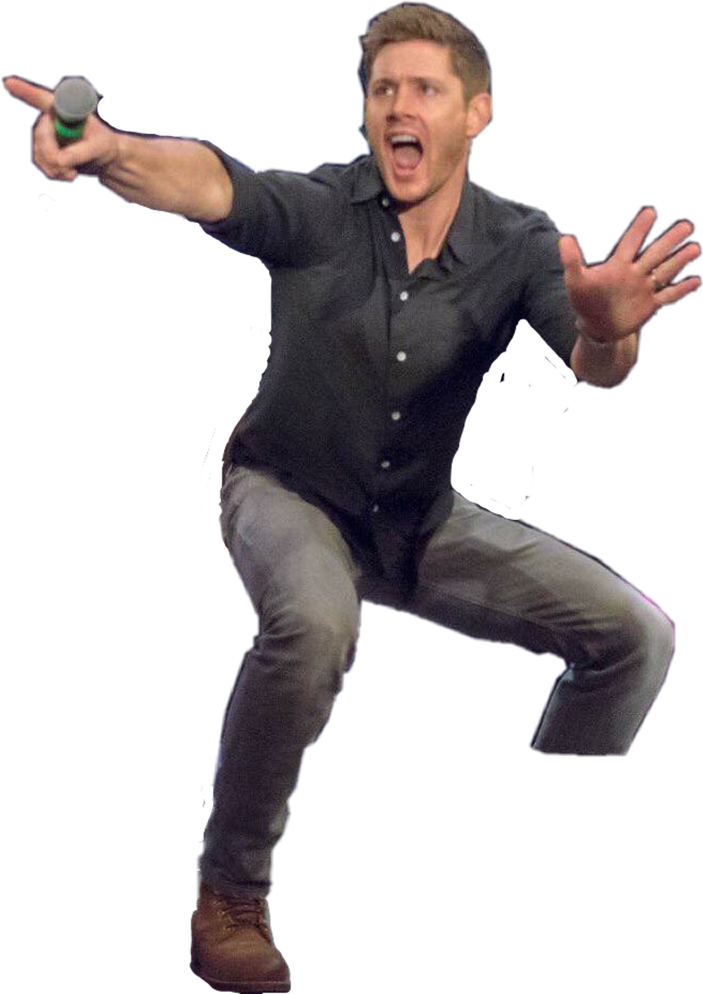 #jensenackles #sticker #jensen #ackles #dw #deanwinchester - Dancer Clipart (1024x1449), Png Download