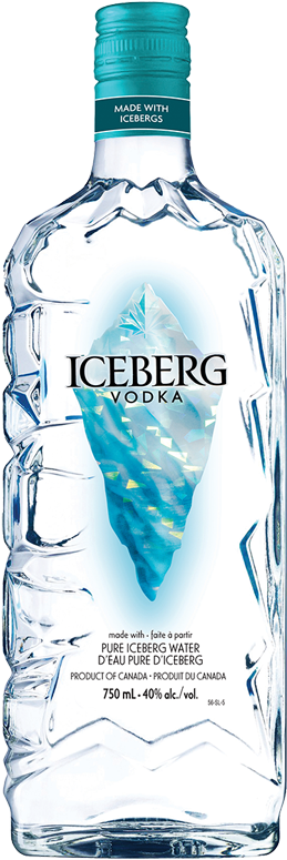 Iceberg Vodka - Chocolate Mint Vodka Clipart (800x800), Png Download