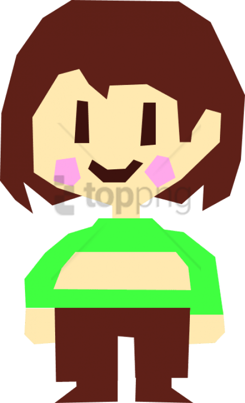 Free Png Download Chara Smile Undertale Png Images - Chara Smile Undertale Png Clipart (480x788), Png Download