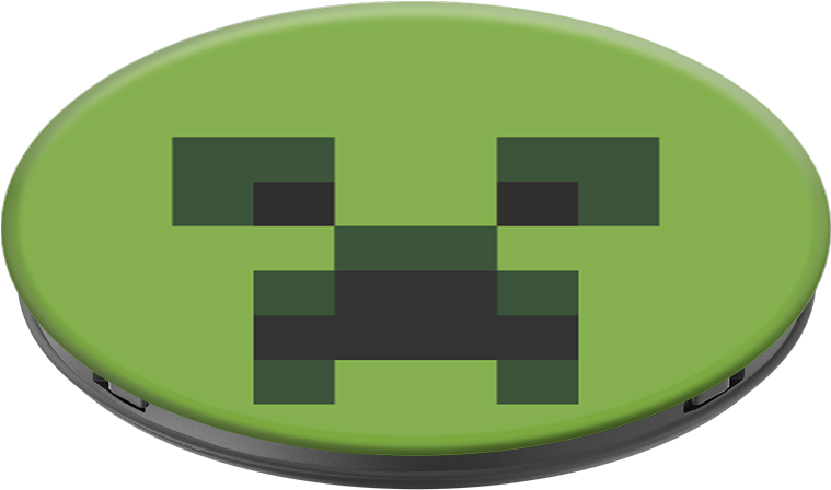 Creeper - Minecraft Popsockets Clipart (1000x1000), Png Download