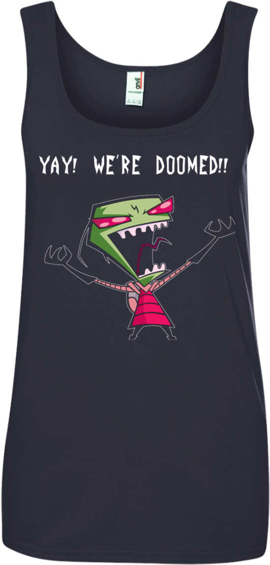 Yay We're Doomed Shirt, Hoodie, Tank - Shirt Clipart (1155x1155), Png Download