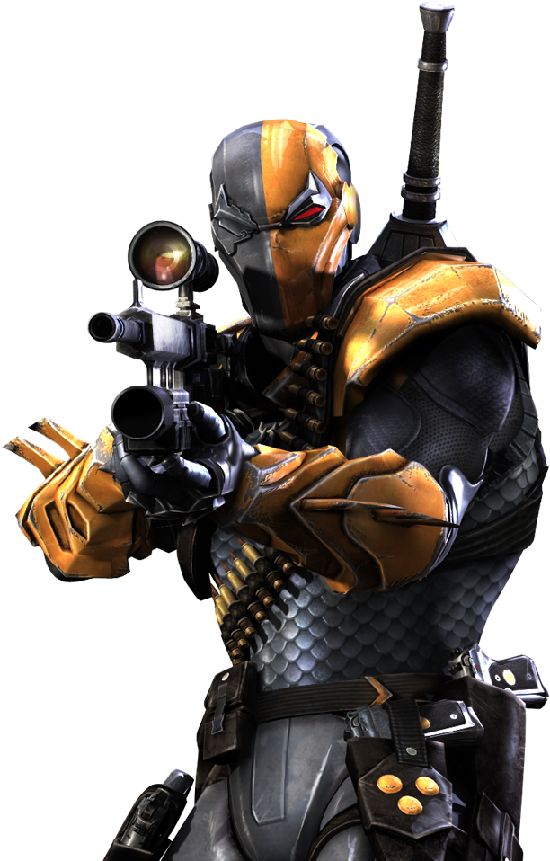 Injustice Deathstroke Clipart (732x960), Png Download