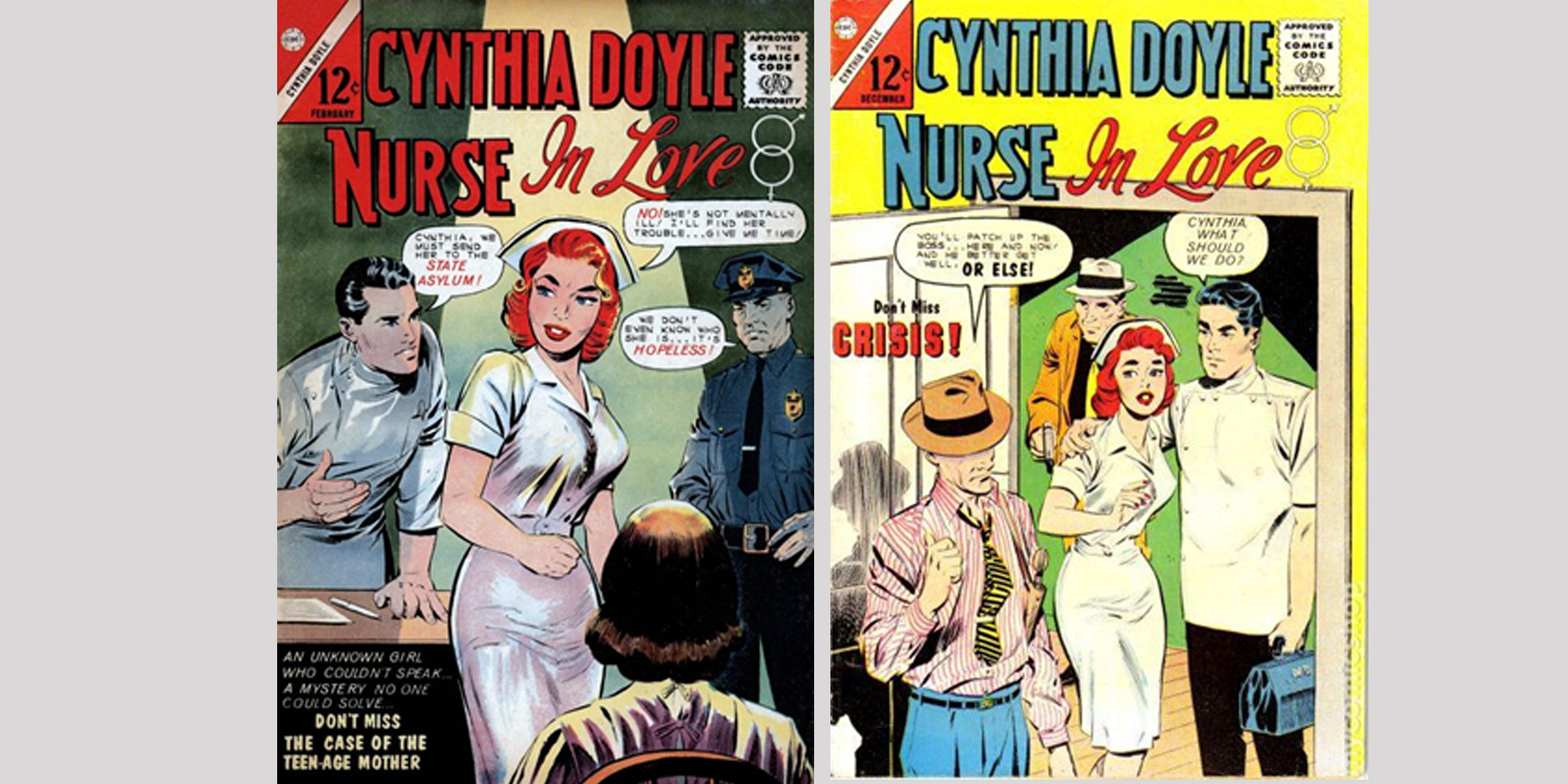 Superheroes In Scrubs Depictions - Cynthia Doyle, Nurse In Love Clipart (2891x1445), Png Download