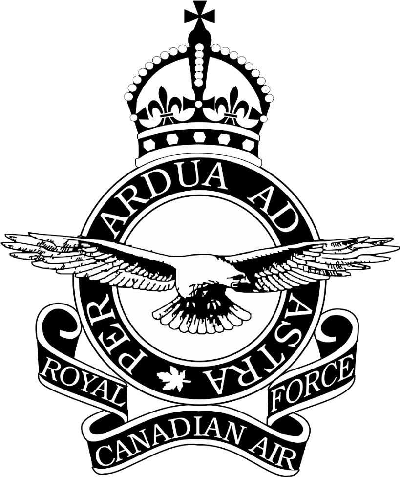 Royal Canadian Air Force Logo Vector - Download Royal Air Forces Clipart (1600x1136), Png Download