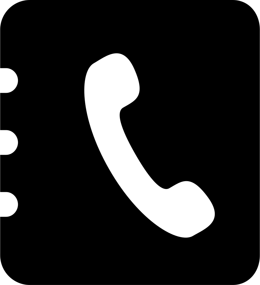 Png File Svg - Address Book Png Icon Clipart (896x980), Png Download