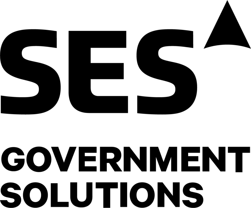 Ses Gs New Logo - Ses Government Solutions Logo Clipart (879x729), Png Download