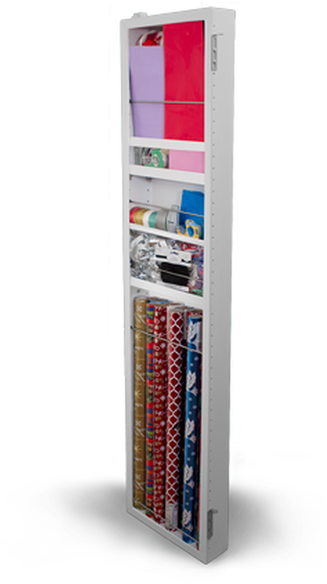 Cabidor Classic Behind The Door Storage Bookshelf - Filing Cabinet Clipart (700x1200), Png Download