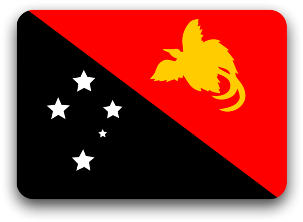 Papua New Guinea Flag Clipart (640x480), Png Download