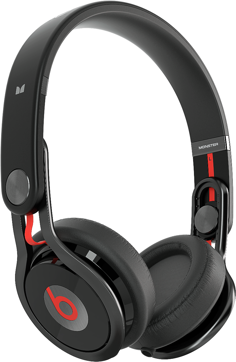 Monster Beats Mixr Dr Dre Kopfhörer, Professional Headphones, - Beats Dr Dre Mixr Clipart (1275x1500), Png Download