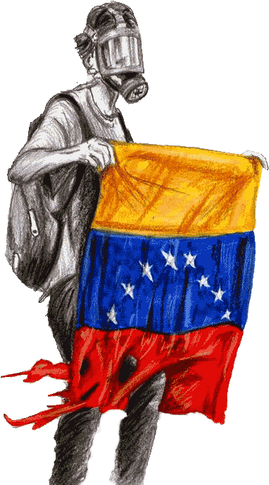 Venezuelan Crisis - Venezuela No Te Rindas Clipart (473x700), Png Download