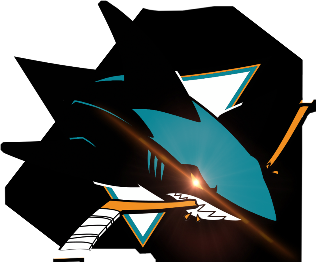 Not A Very Good San Jose Sharks Meme Logo Sharks Sanjos - San Jose Sharks Logo Gif Clipart (1024x849), Png Download
