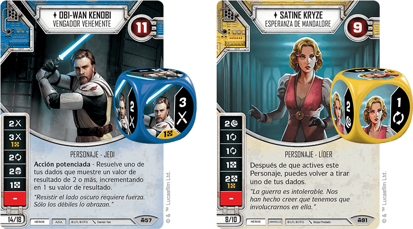 La Caja De Inicio De Obi-wan Kenobi Ofrece Una Versión - Star Wars Destiny Convergence Clipart (880x480), Png Download
