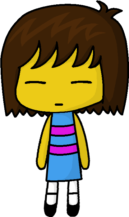 Frisk - Cartoon Clipart (537x768), Png Download
