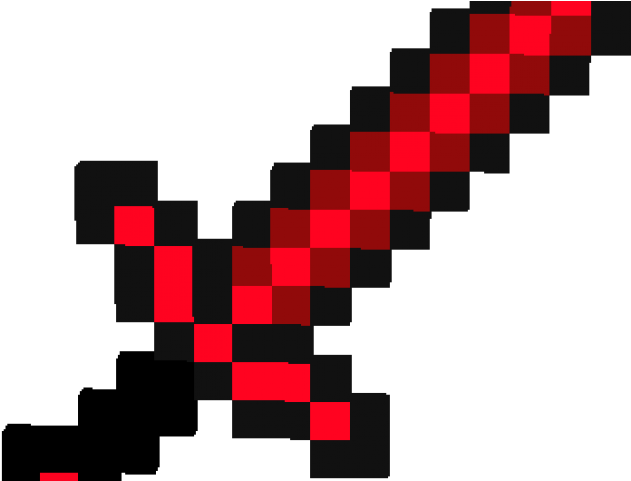 Laser Clipart Red - Espada De Minecraft De Piedra - Png Download (640x480), Png Download