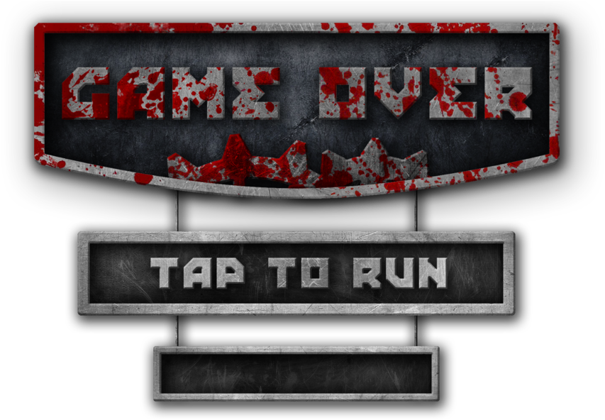 Gameover - Sign Clipart (1000x625), Png Download