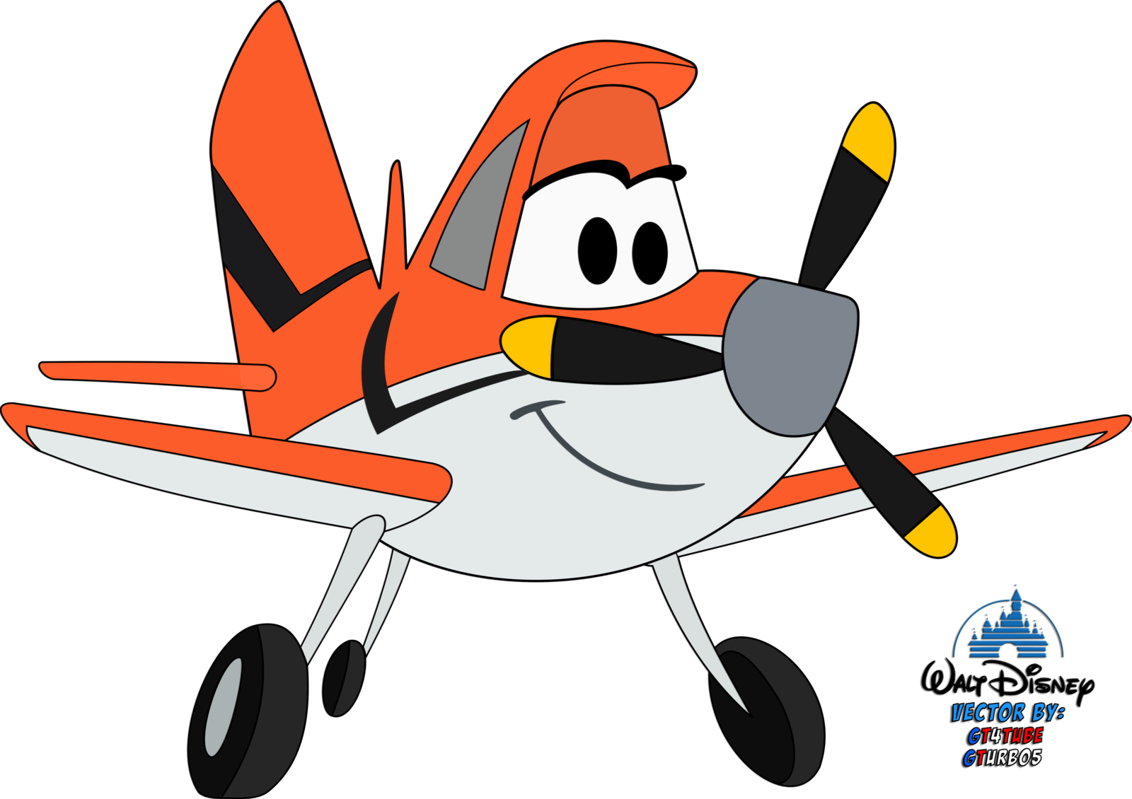 Planes 2013 Walt Disney - Clipart Planes - Png Download (1600x1130), Png Download