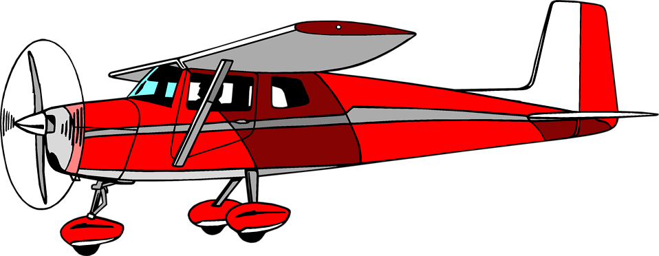 958 X 372 12 - Airplane Cessna Clipart - Png Download (958x372), Png Download