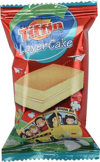 Tiffin Layer Cake - Junk Food Clipart (750x750), Png Download