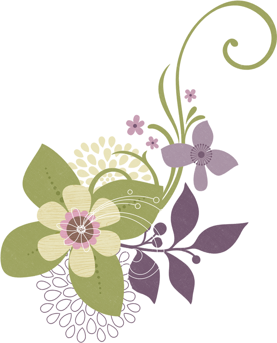 Flower Design Png Fabulous Clipart (911x1129), Png Download