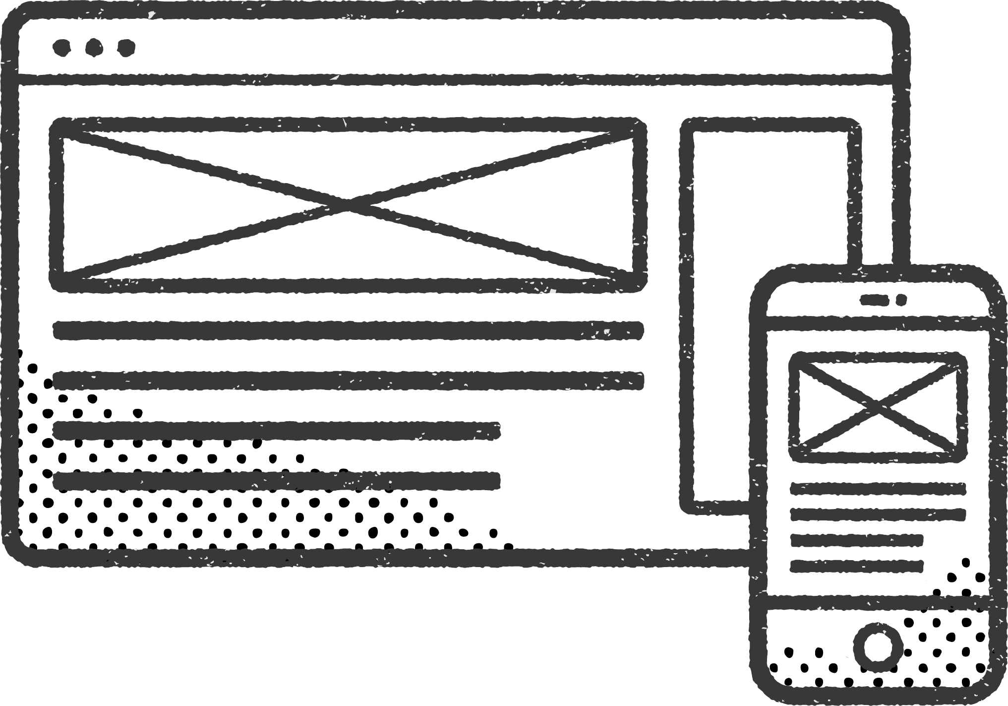 Responsive Website Design Clipart (2033x1423), Png Download