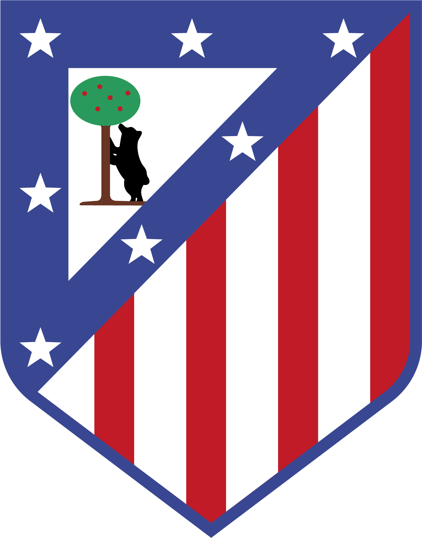 Atletico Madrid Logo Interesting History Of The Team - Atletico De Madrid Sad Clipart (3840x2160), Png Download