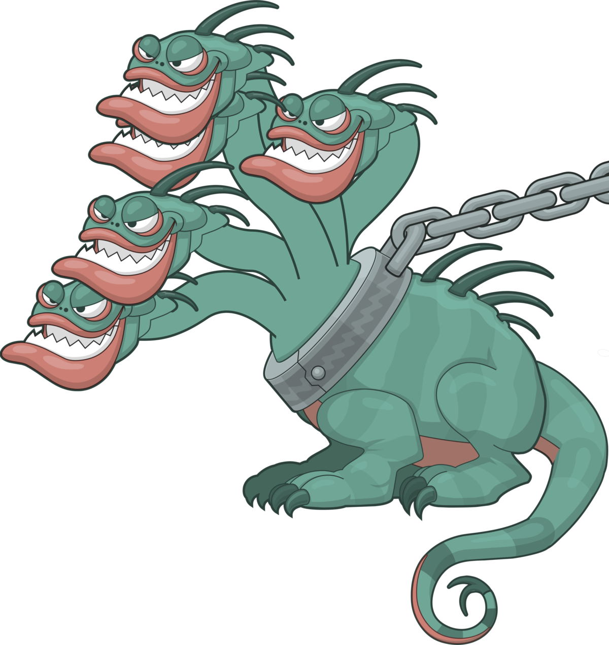 Hydra - Hydra Illustrations Clipart (1200x1272), Png Download