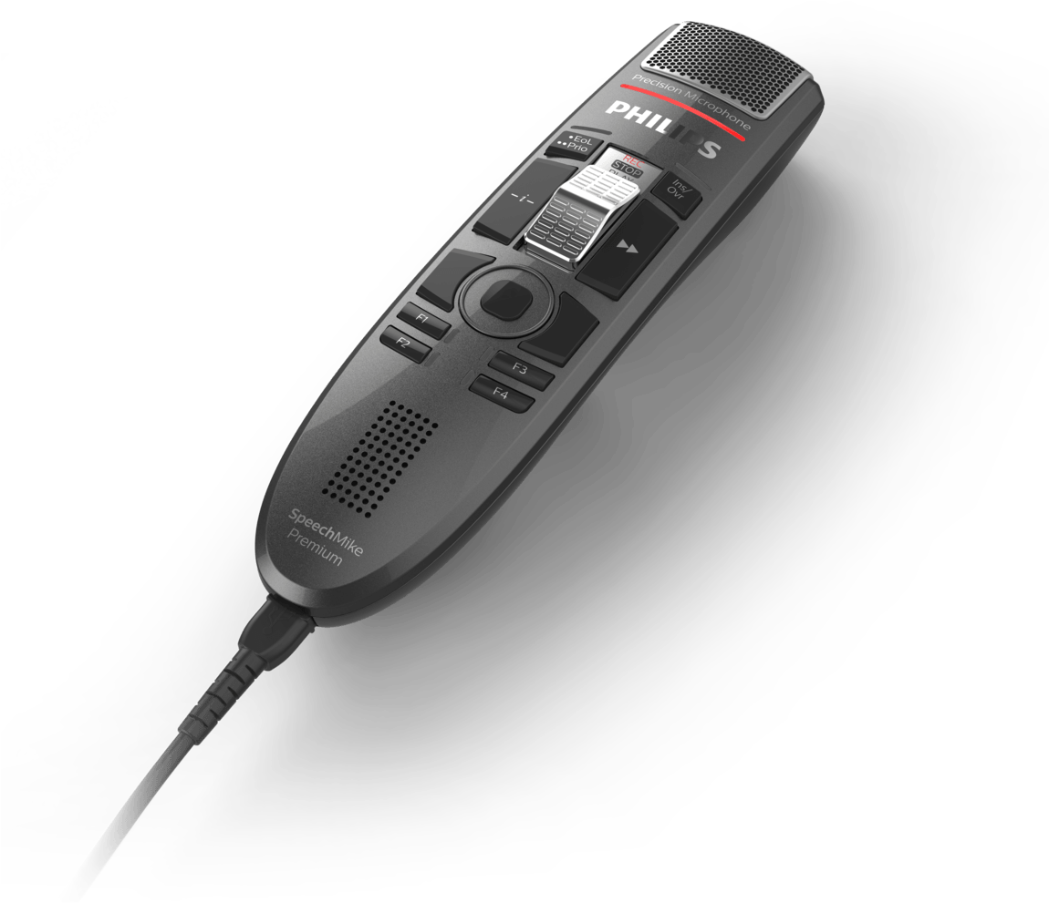 Philips Smp4000 Speechmike Premium Air Wireless Dictation Clipart (1149x1000), Png Download