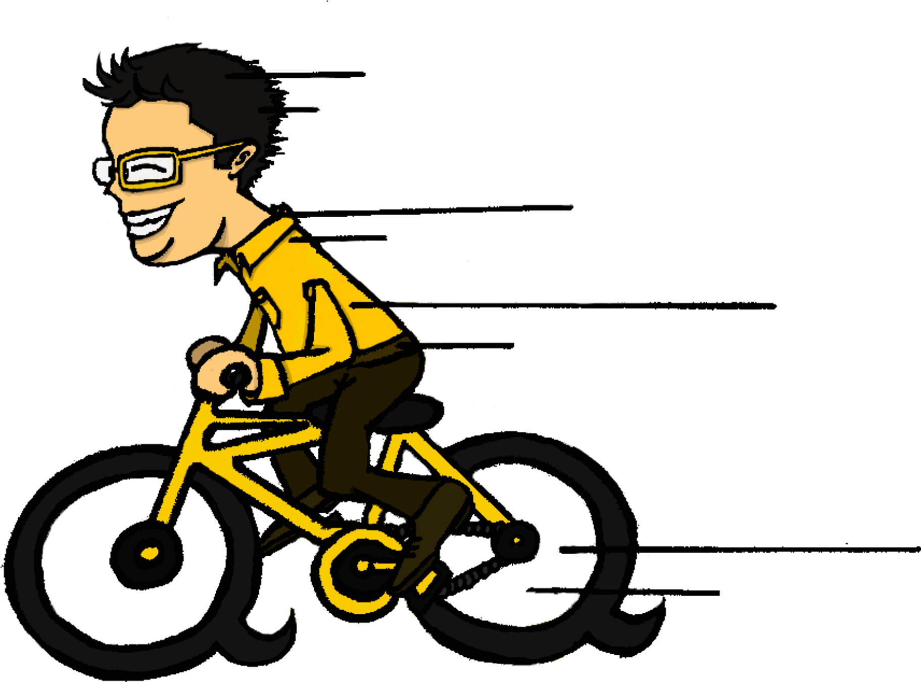 Go To Image - Cycling Clipart (2340x1660), Png Download