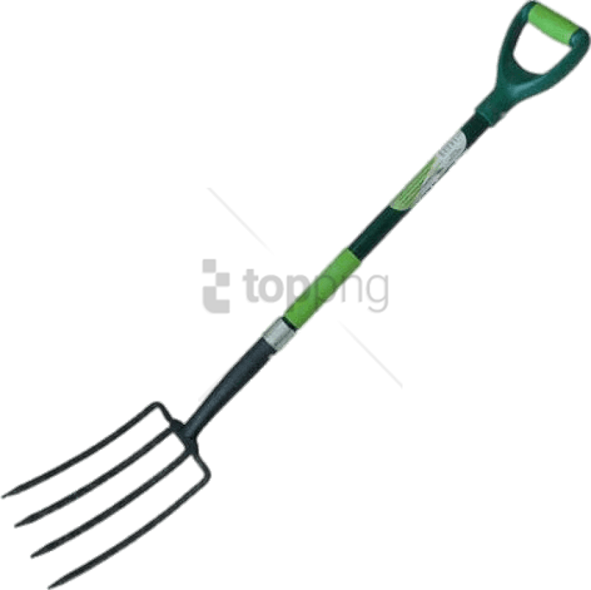 Free Png Download Green Garden Pitchfork Png Images - Pitchfork Transparent Clipart (850x849), Png Download