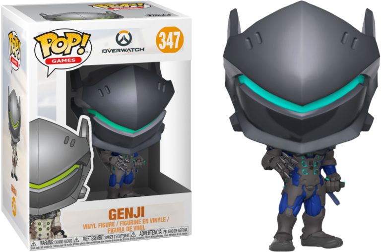 Genji Carbon Fibre Pop Vinyl Figure - Carbon Fiber Genji Pop Clipart (768x508), Png Download