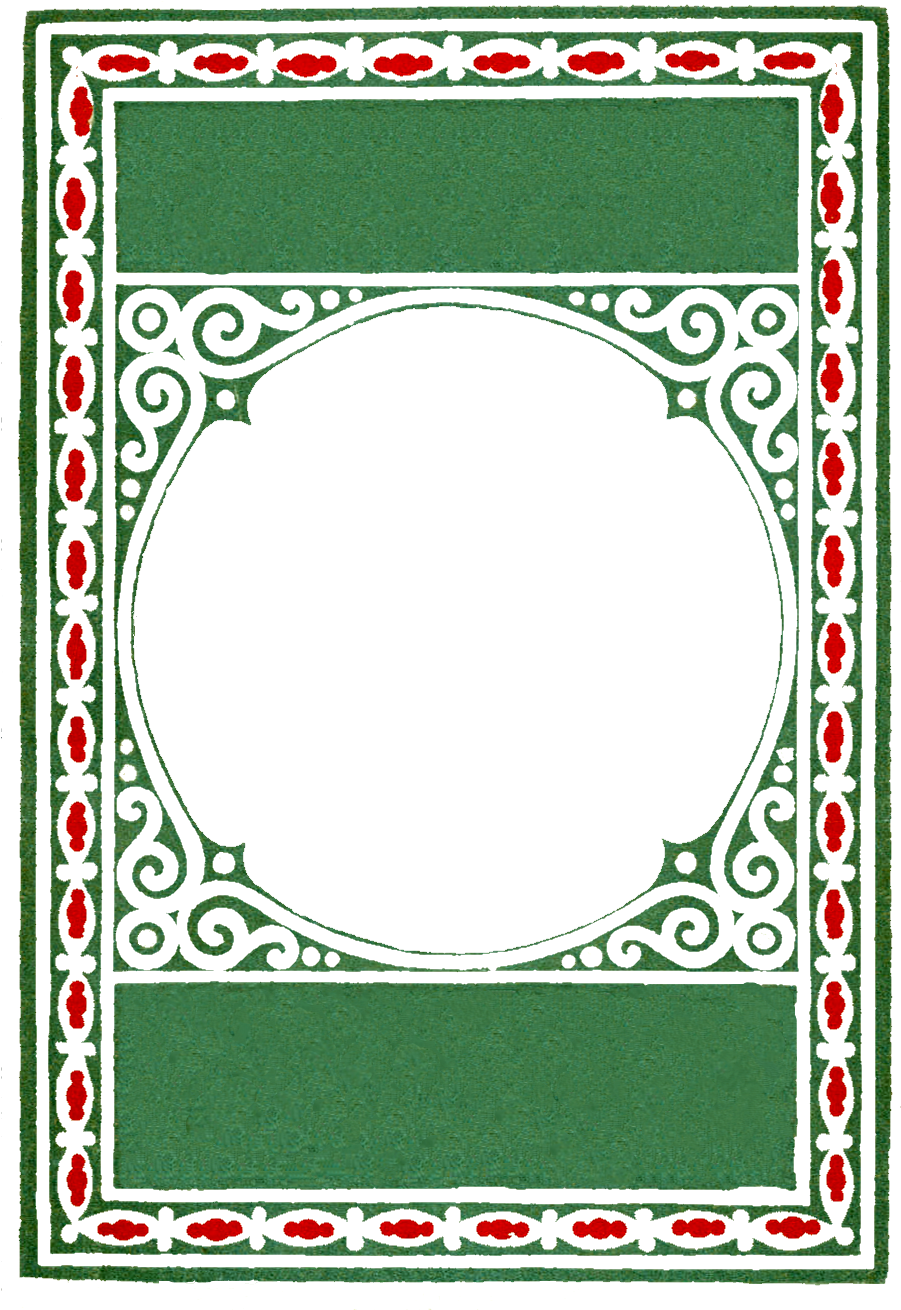 900 X 1329 20 - Vintage Christmas Card Template Clipart (900x1329), Png Download