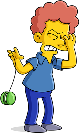 Rodney Flanders Homer Simpson, Futurama, Tvs, Grafit, - Simpsons Kearney Zzyzwicz Mad Men Clipart (550x960), Png Download