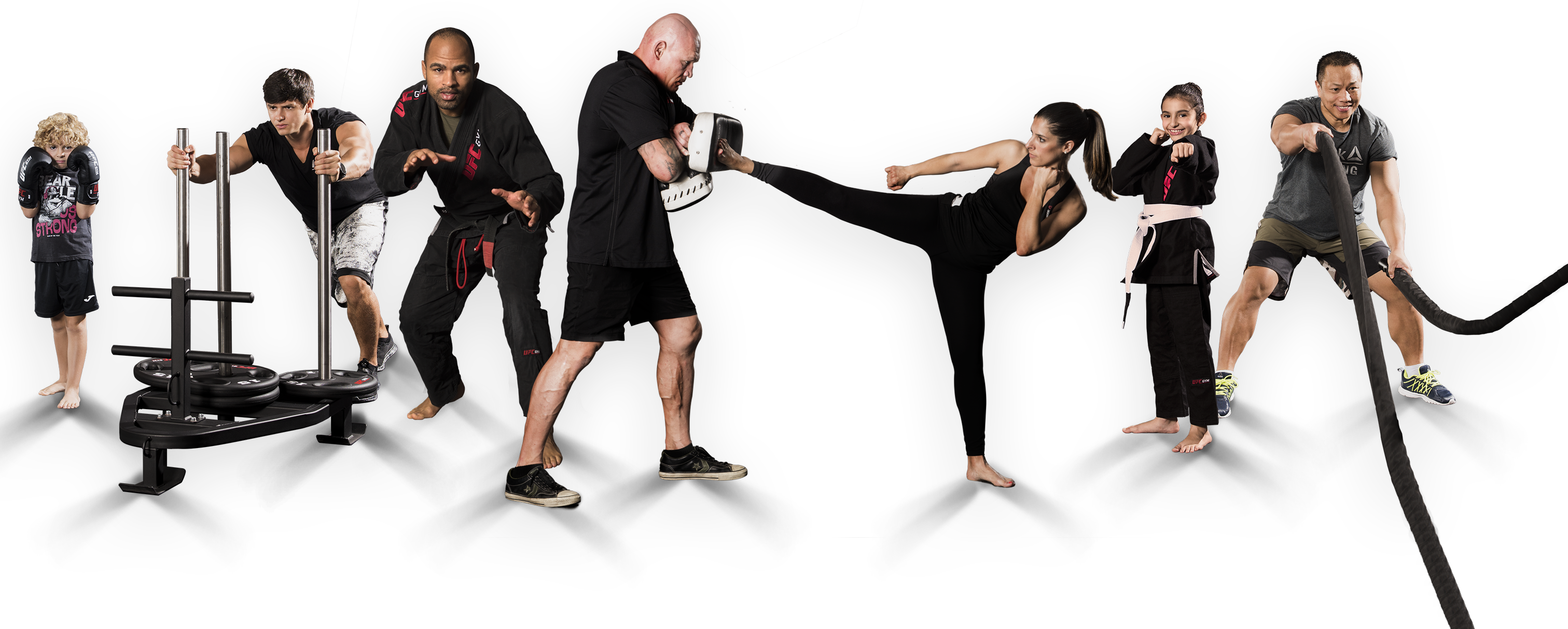 Find A Class - Ufcgym Women Clipart (3023x1213), Png Download