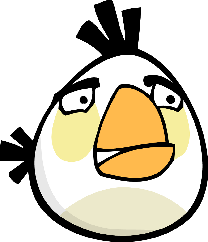 1024px Png - Angry Birds White Clipart (1024x1024), Png Download