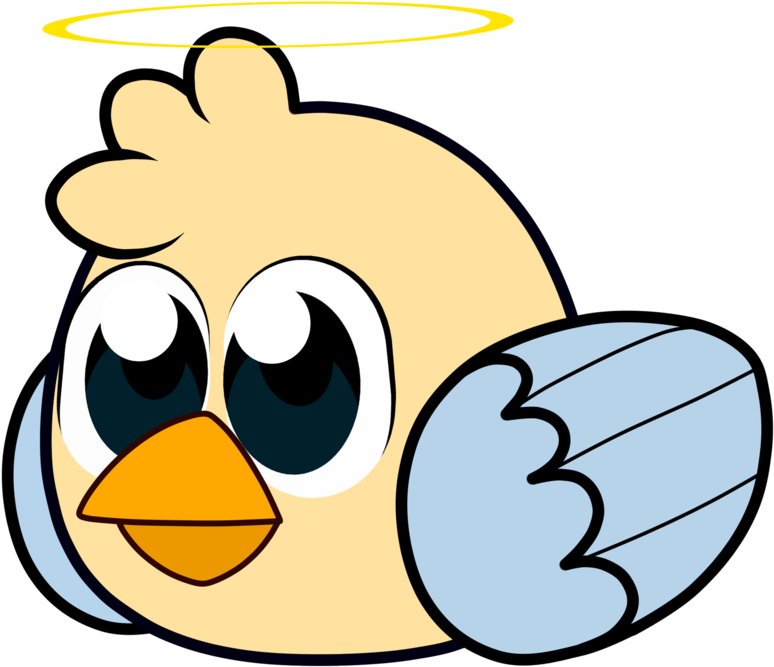 Image - Angel Angry Bird Clipart (894x894), Png Download