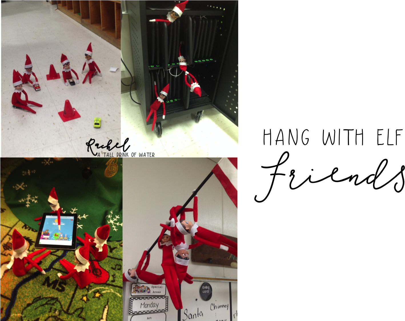Ways To Use The Elf On The Shelf In The Classroom With - Christmas Ornament Clipart (1498x1125), Png Download