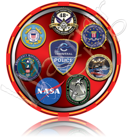 Police Operation Muddy Water - Emblem Clipart (540x600), Png Download